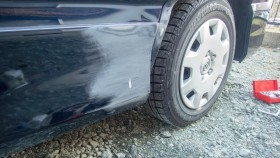 自分で車の塗装2